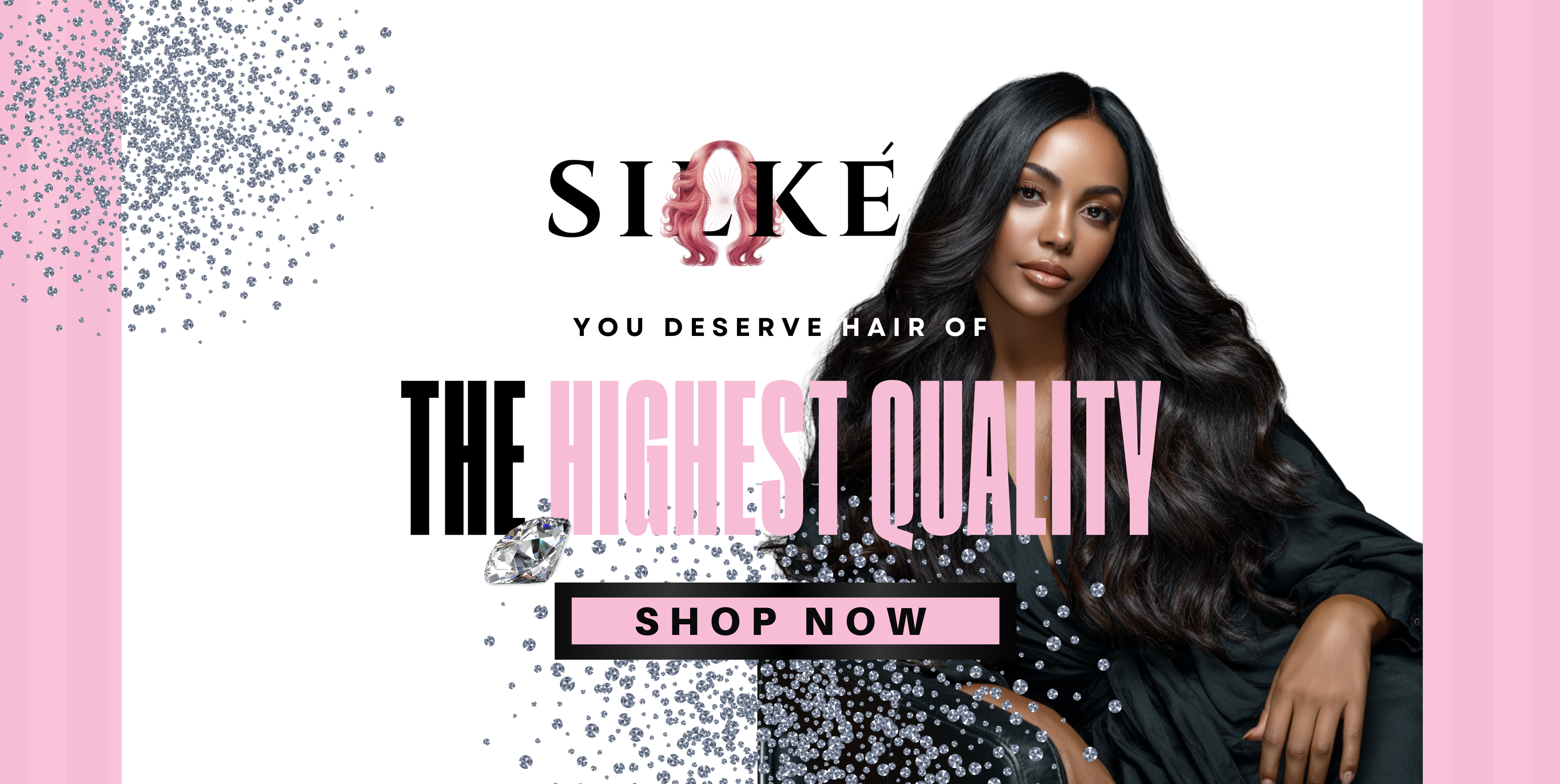 Home Page Silke Luxury Hair Extensions Home Page. Shop Luxury Collection